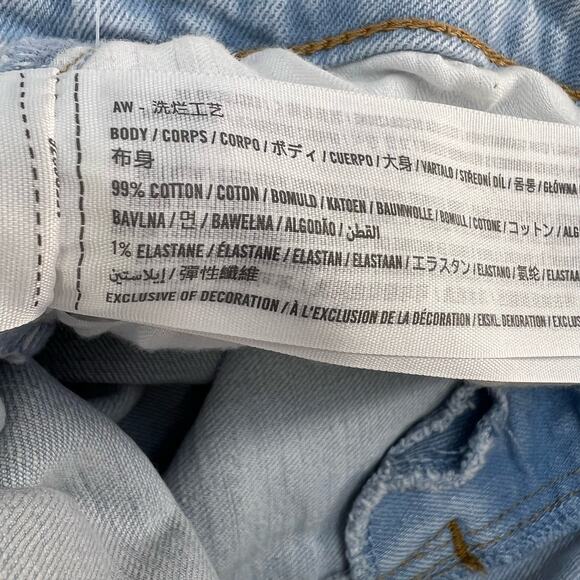 NWT Abercrombie & Fitch Jeans Women's 31/12R Light Blue Curve Love Skinny - Picture 14 of 15